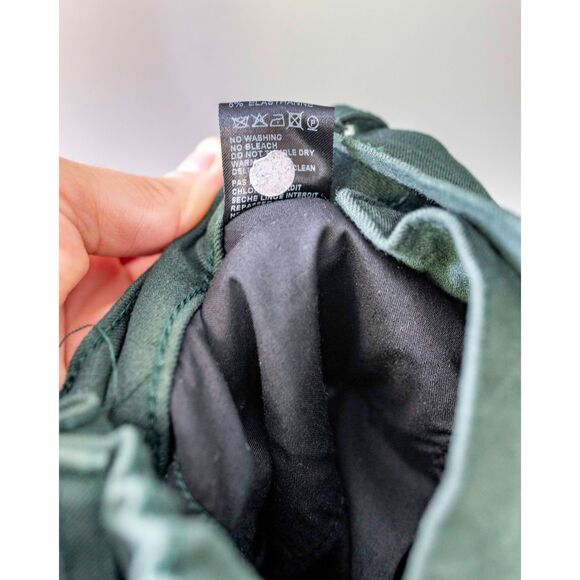 Joseph Gabardine Stretch High Rise Button Fly Straight Leg Trouser Pants Size 6 - Picture 12 of 13